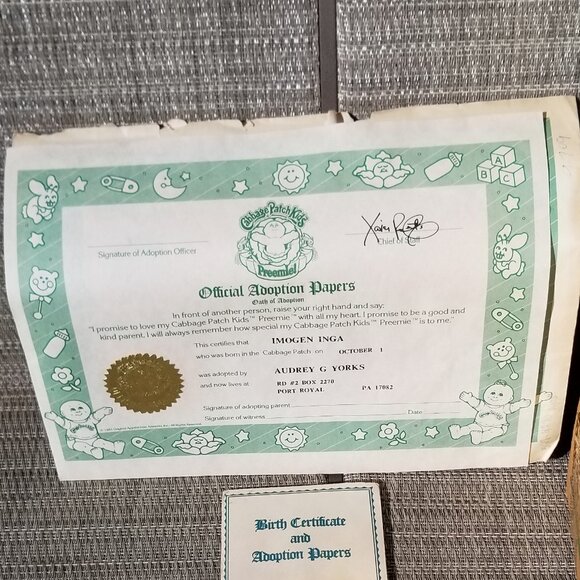 Cabbage Patch Kid Doll - Picture 8 of 8